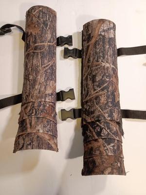 Camouflage Snake Guards Snake proof large shin guards.