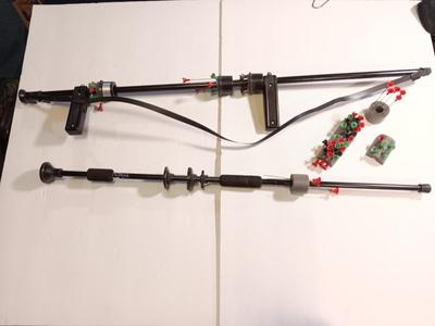 Two blow dart guns with darts - Ninja gun