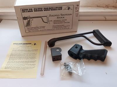 Butler Creek Folding shotgun stock for Mossberg 500/590 Remington 870 Winchester 1200/1300