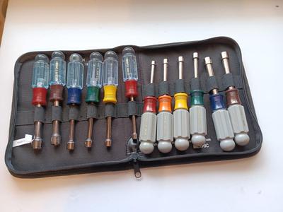 Craftsman nut Driver set in zippered case.