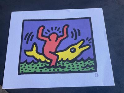 Keith Haring Lithograph