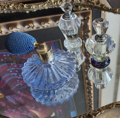3 Perfume Bottles