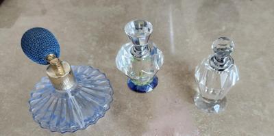 3 Perfume Bottles