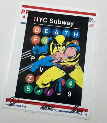 DEATH NYC - NYC SUBWAY WOLVERINE