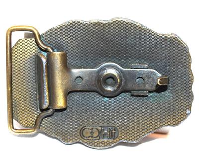 "Bobcat Skid Steer Tractor" Belt Buckle 3Â½" x 2Â¼"