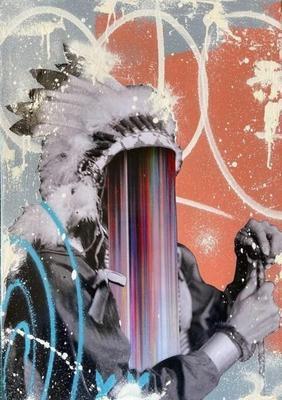 PADAME ONE - CHIEF ONE - ORIGINAL ON CANVAS
