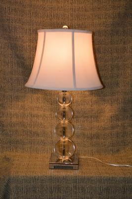 MOD Glass Sphere Lamp with 3 Wat Switch 27"x16"