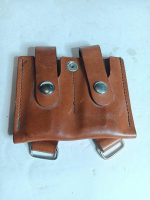 Leather Double Speed loader Pouch