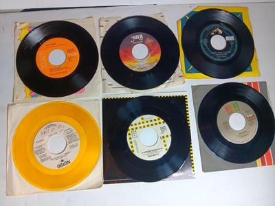 45 LP Records -Tom Wopat - Rockabilly Rebel - Hank Snow and more