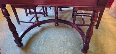 Antique dining room table 60