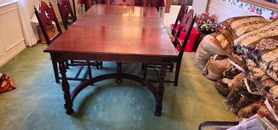 Antique dining room table 60