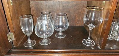 Large lot of crystal stemware! Have a party this weekend!