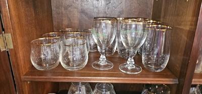 Large lot of crystal stemware! Have a party this weekend!