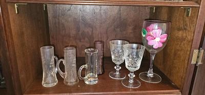 Large lot of crystal stemware! Have a party this weekend!