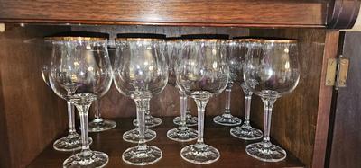 Large lot of crystal stemware! Have a party this weekend!