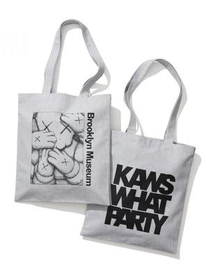 KAWS - WHAT PARTY - TOTE (GREY)