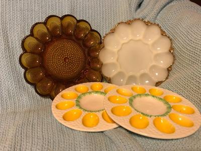 Springtime Egg Dish Lot