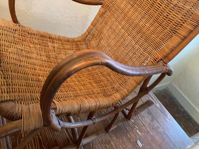 Thonet Style Bentwood Inspired Rocker Armchair Rocking Chair