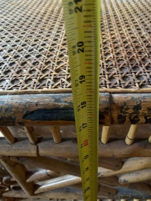 Mid Century Vintage Brighton Pavilion Style Hexagonal Coffee Table