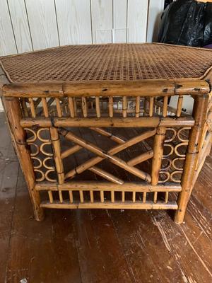 Mid Century Vintage Brighton Pavilion Style Hexagonal Coffee Table