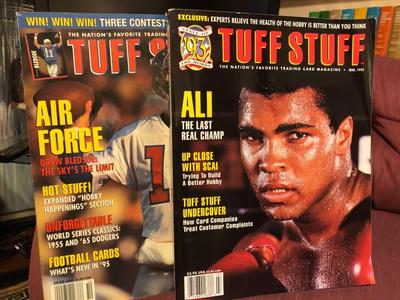 Tuff Stuff Trading Card Magazine Lot