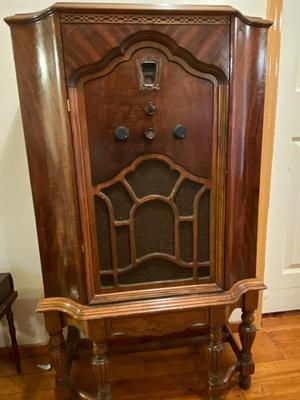 Stereo Liquor Cabinet