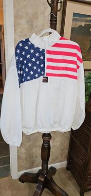 Vintage Surf lightweight jacket OS Flag