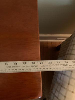 Small wood cabinet (two of two)