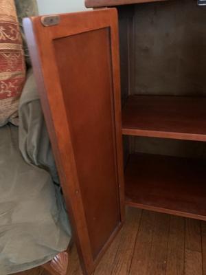 Small wood cabinet (two of two)