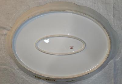 Theodore Haviland Limoges Large Platter Schleiger 877 Game Deer Mountain Lion
