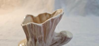 Belleek Tree Stump Vase #1