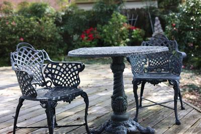 Bistro Set of Two Chairs and Table