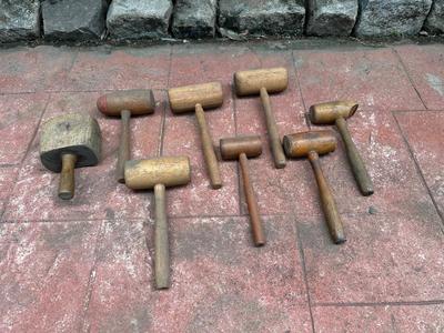 Wooden Mallet Lot