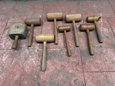 Wooden Mallet Lot