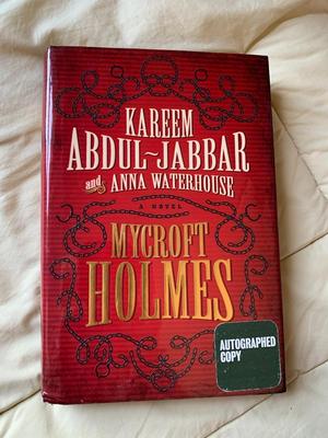 Mycroft Holmes by Kareem Abdul-Jabbar SIGNED! First Edition