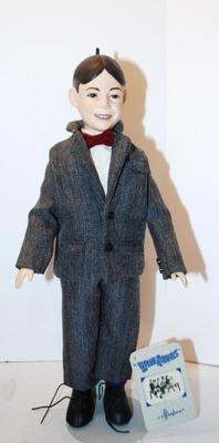 "Alfalfa The Little Rascals" Collectible Doll - With Metal Stand 12 Â½" Tall