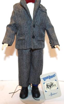 "Alfalfa The Little Rascals" Collectible Doll - With Metal Stand 12 Â½" Tall