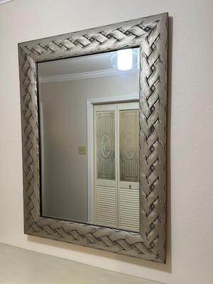 Silver Frame Mirror