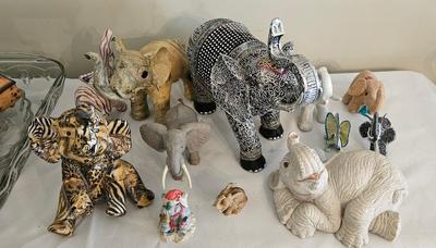 Large Lot Collection of Elephants!