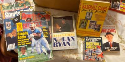 Sports Reference Books, Biographies, and Magazines Lot