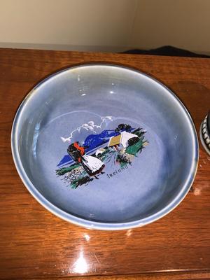 Vintage Wade Pottery Irish Porcelain Small Mug and Bowl