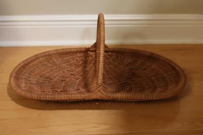 Wicker Gathering Basket