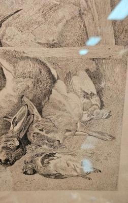 Pair of Large engravings of English and Scottish Gamekeepers after Richard Andsell paintings