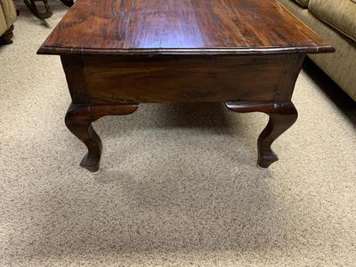 Boho Chic, rustic Coastal Coffee Table With Drawers
