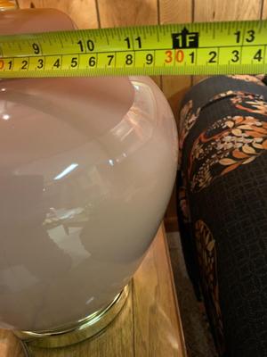 Pair of Vintage ginger jar lamps,