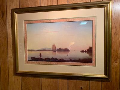 New york framed print