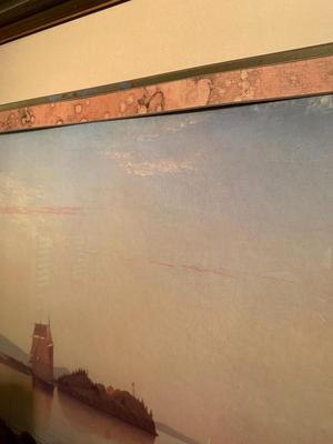 New york framed print