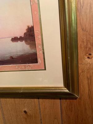 New york framed print