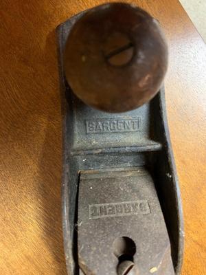 VIntage Stanley Sargent 15" grooved bottom wood planer