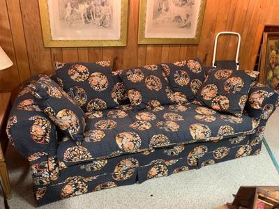 Super comfortable 86" long couch